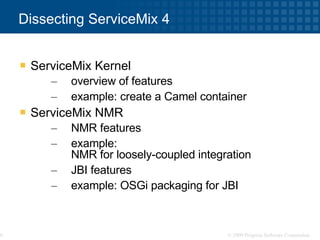 Servicemix Component ServiceMix 4 -- Integrating OSGi with JBI | PPT