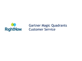 Gartner Magic Quadrants Customer Service 