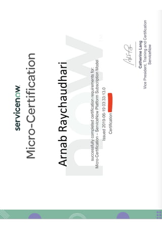 Platform-Subscription-Model-ServiceNow-Micro-Certification