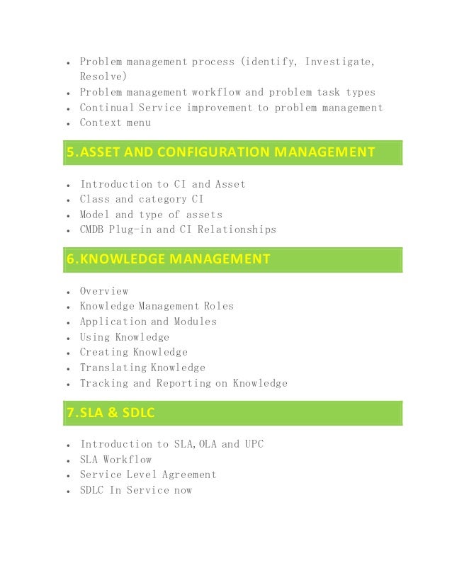 Servicenow Checklist Template Servicenow Checklist Template