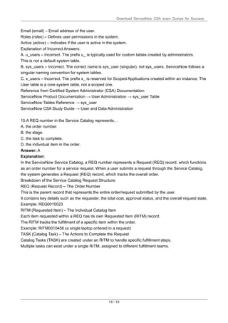 ServiceNow Certified System Administrator (CSA) PDF Dumps 2025.pdf