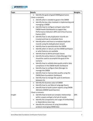 Servicenow Study Guide Pdf ServiceNow CIS-DF Certification Study Guide | PDF