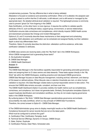 Comprehensive Guide to ServiceNow CIS-DF Exam: CMDB and CSDM ...