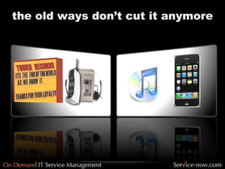 the old ways don’t cut it anymore
 