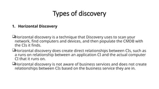 Comprehensive Guide to ServiceNow Discovery and CMDB Integration | PPTX