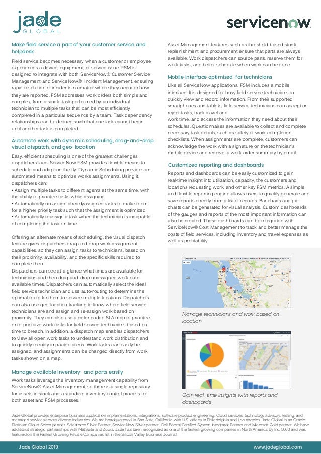 ServiceNow Field Service Management