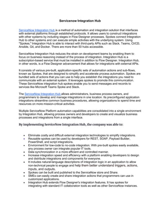 Servicenow Integration Hub.pdf