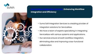 ServiceNow Integration Services: Streamline Your Workflows and Maximize ...