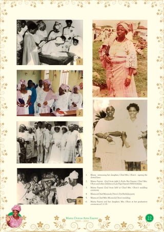 Service of songs programme