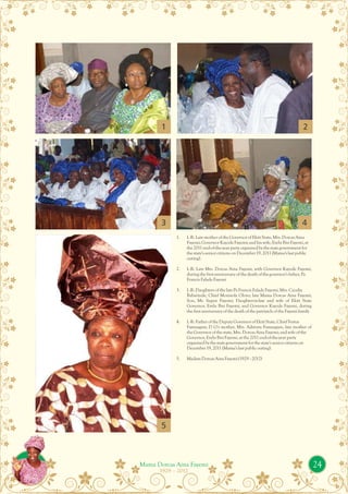 Service of songs programme