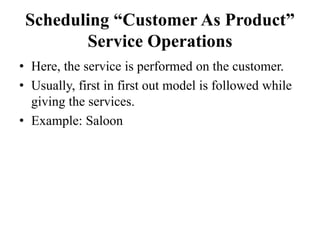 Service operations | PPTX