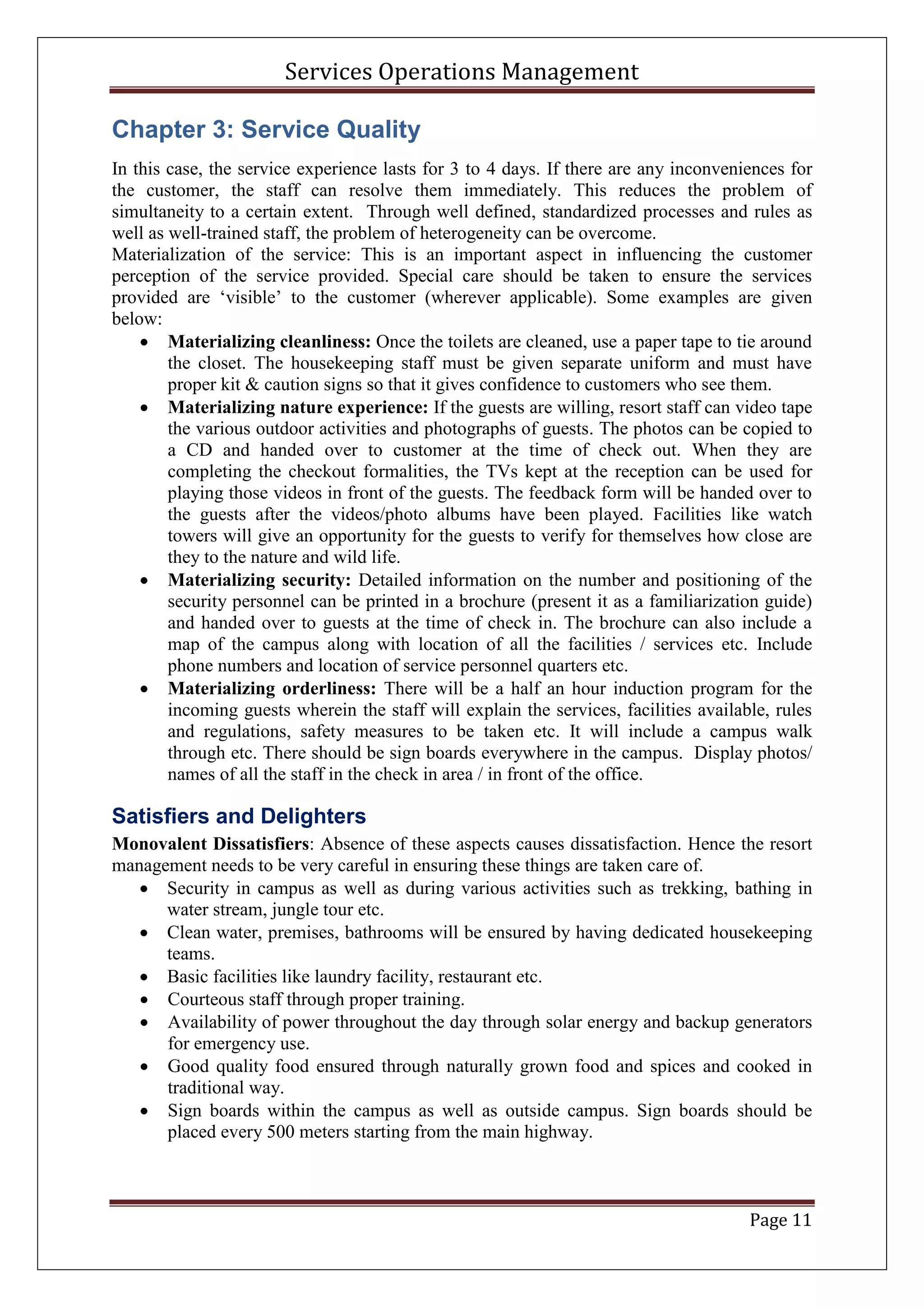 Service Operations - Strategies and Service Design for a “real” Nature ...