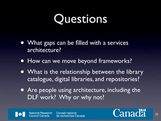 Service-Oriented Architecture for Libraries