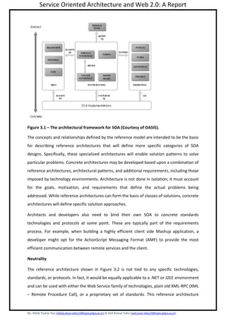 Service oriented architecture & web 2.0 | DOCX