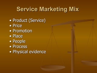 Service Product Presentation | PPT