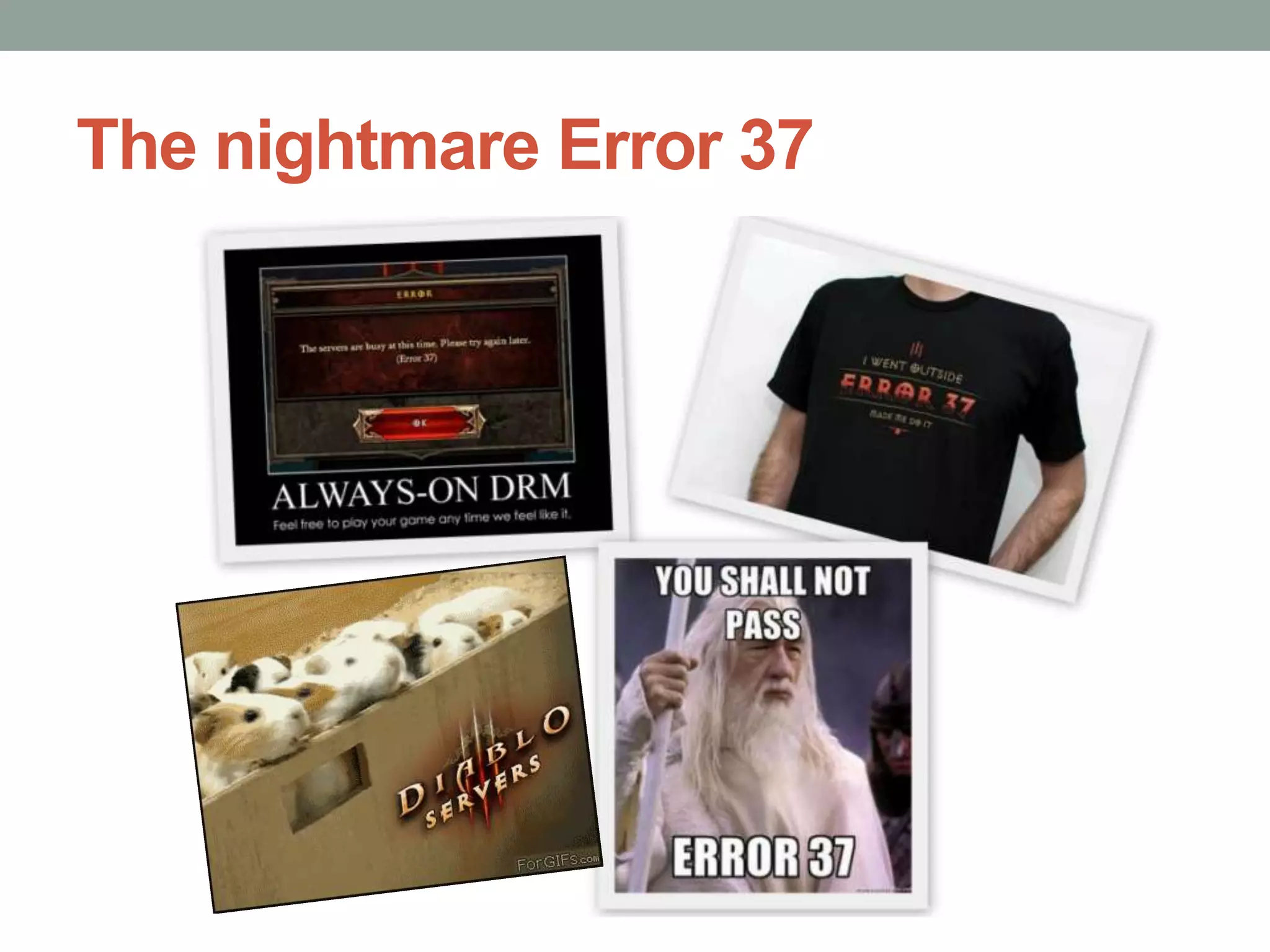 The nightmare Error 37
 