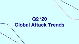 Q2 ‘20
Global Attack Trends
 