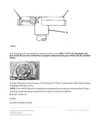 3176 CATERPILLAR ENGINE SERVICE REPAIR MANUAL S7LG - PDF DOWNLOAD | PDF