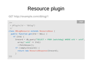 Resource plugin
 