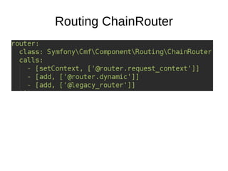 Routing ChainRouter
 