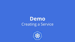 Demo
Creating a Service
 