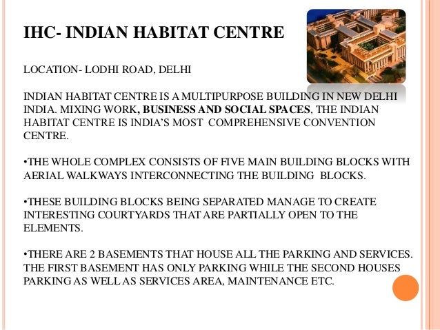 Indirapuram habitat centre case study image