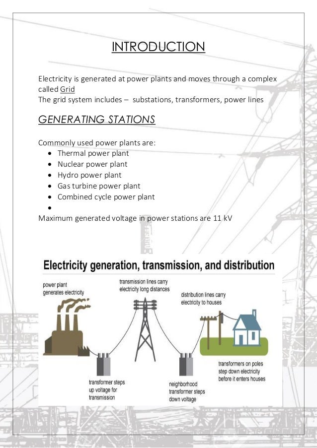Transmission and distribution system of electricity