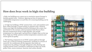 Services in High Rise Building | PDF