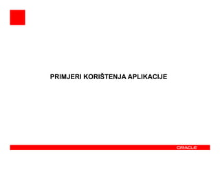 PRIMJERI KORIŠTENJA APLIKACIJE
  Primjeri korištenja aplikacije za
            izvješćivanje
 