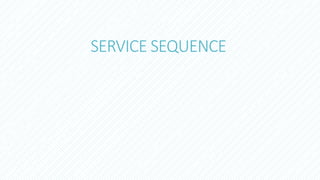 SERVICE SEQUENCE SEQEQEQEQEQEQEQEQEQEQEQEQ | PPTX