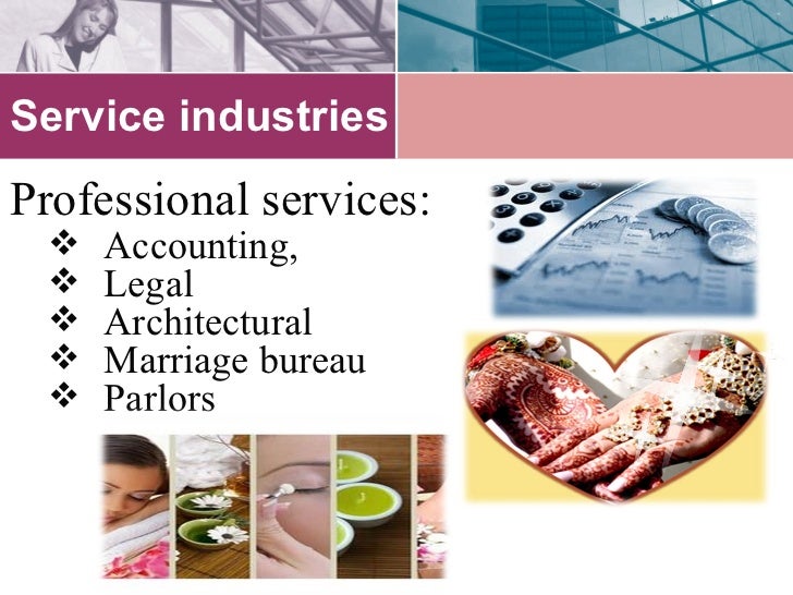 Services & Service Industries