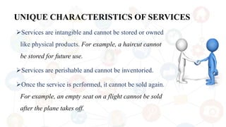 Intangible Service/product SERVICES__________________MARKETING.pptx
