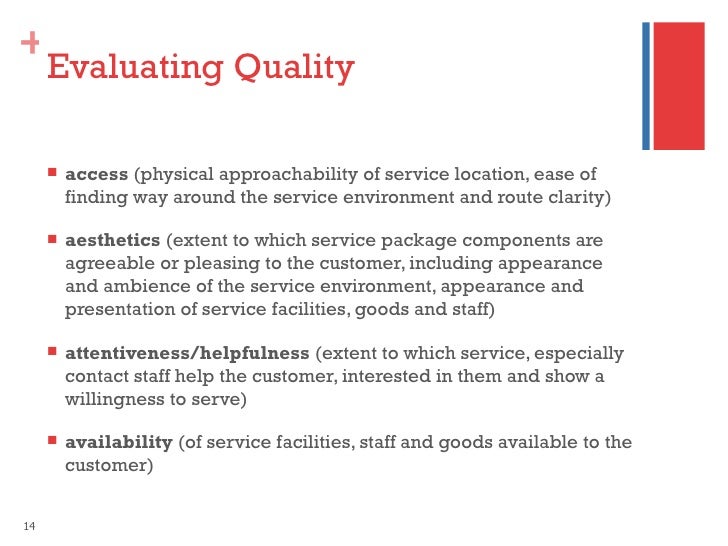 service environment examples