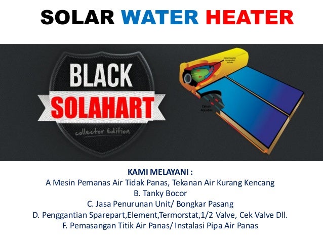 Service solahart mangga dua