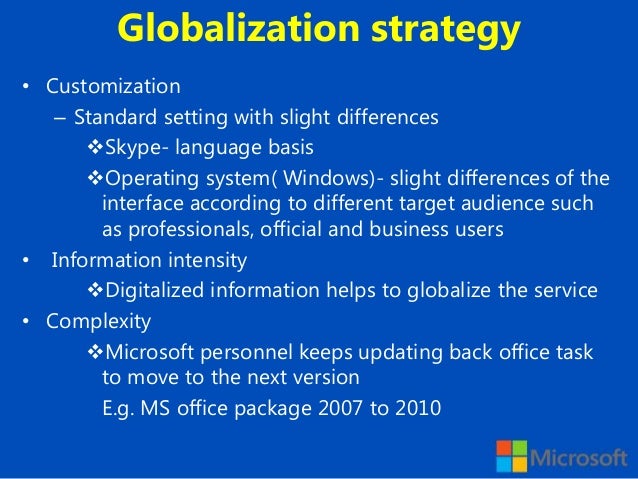 microsoft strategies