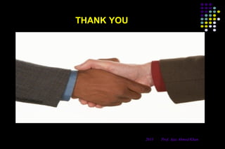 THANK YOU

To be Continued in next session

2013

Prof. Ajaz Ahmed Khan

19

 