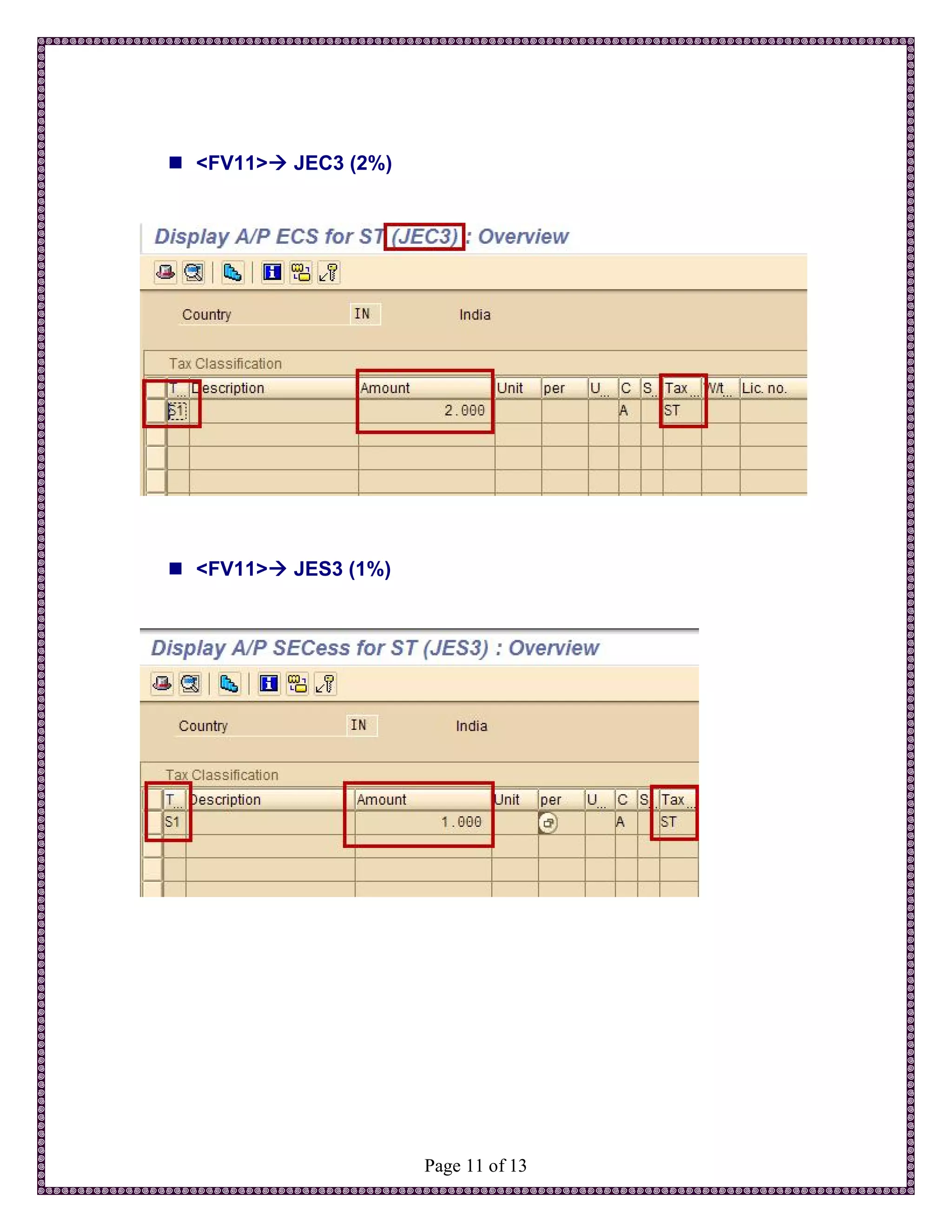  <FV11> JEC3 (2%)




 <FV11> JES3 (1%)




                      Page 11 of 13
 