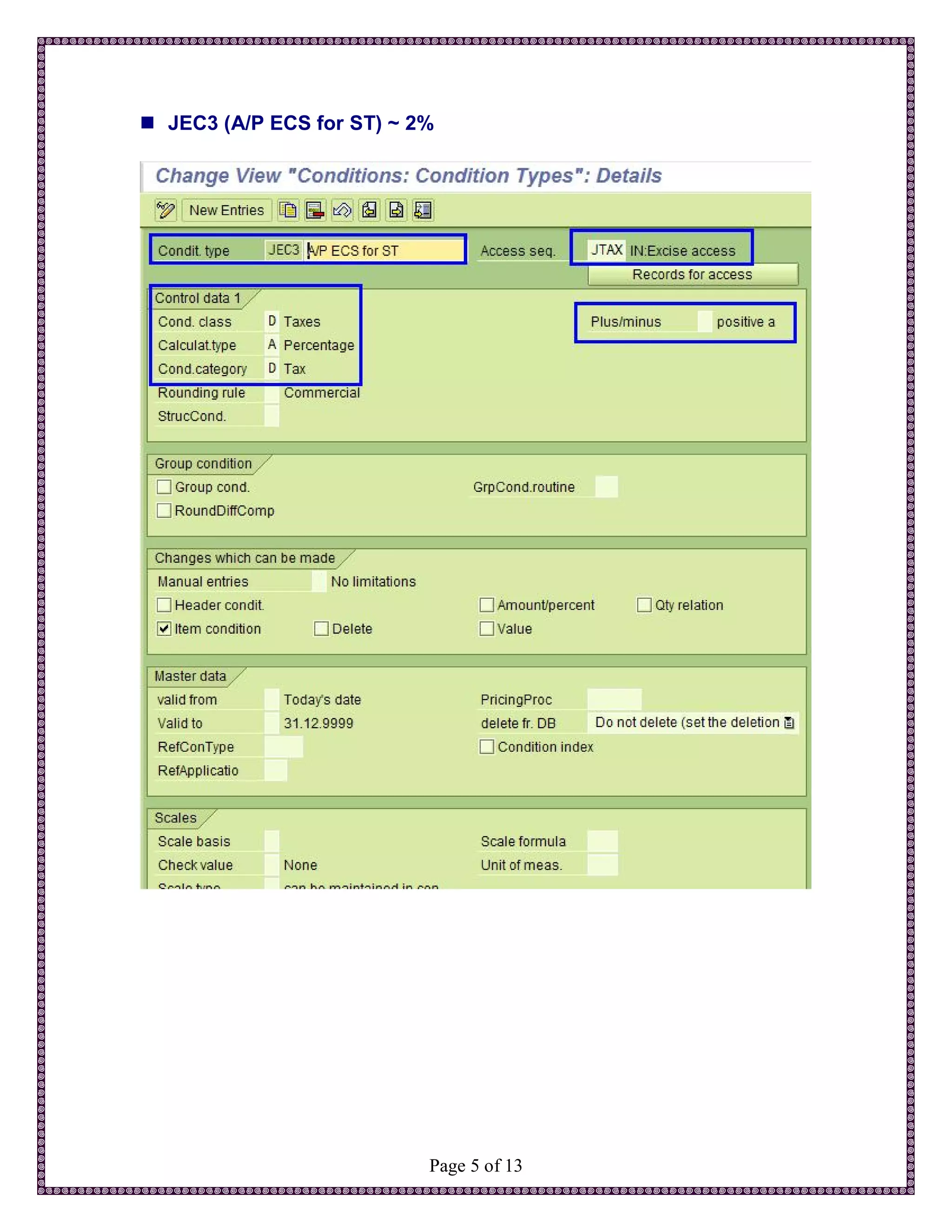  JEC3 (A/P ECS for ST) ~ 2%




                           Page 5 of 13
 