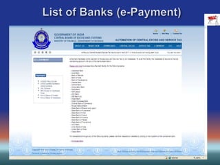 VAT-e-Sugam, C Form auto Generation & Service Tax Registration & e-Filing