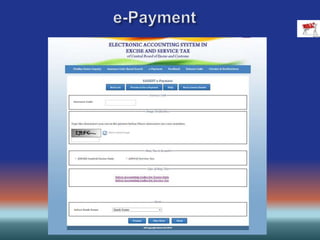 VAT-e-Sugam, C Form auto Generation & Service Tax Registration & e-Filing