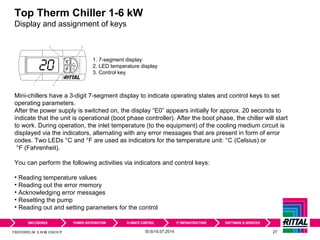 Service training top therm chiller 1 6 k w-eng_01.10.2014