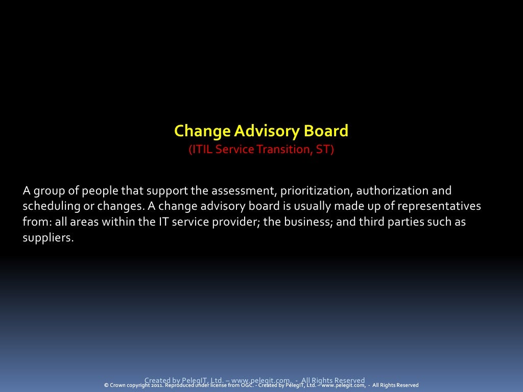 Service Transition