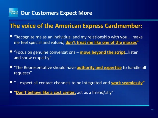 american express customer support