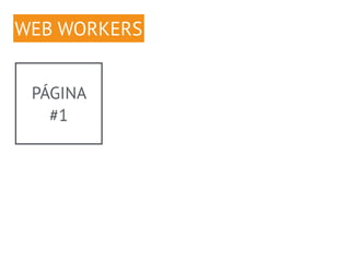 WEB WORKERS 
PÁGINA 
#1 
 