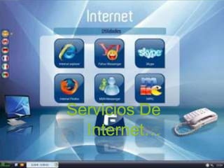 Servicios De
Internet…

 