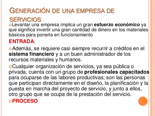 Empresa de Servicio