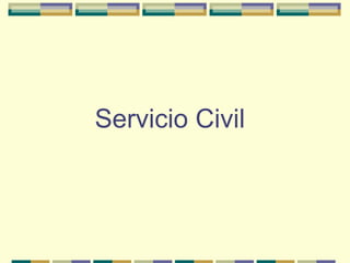 Servicio Civil     