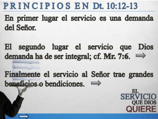 Servicio a Dios