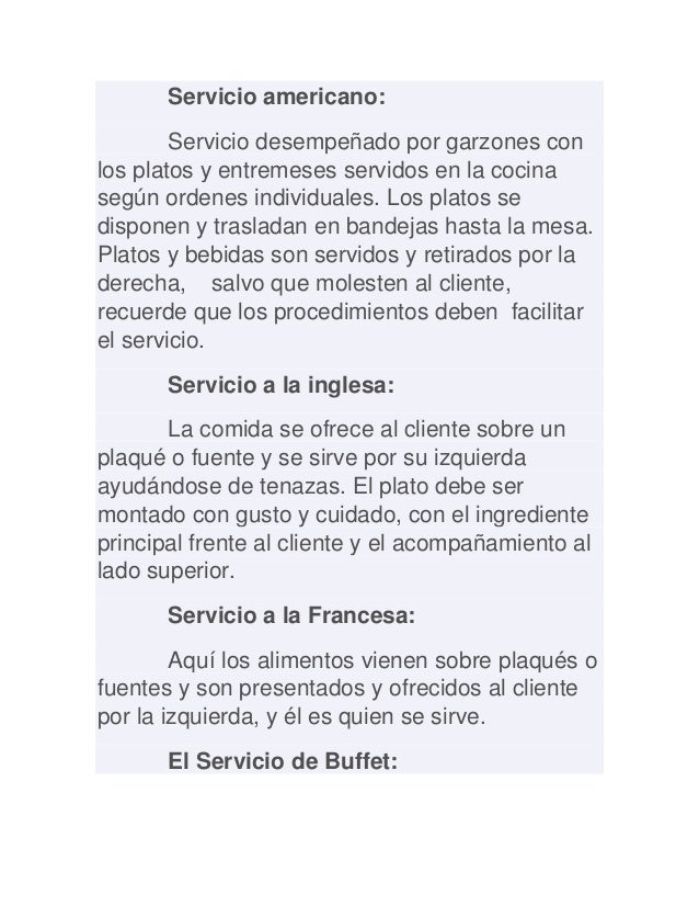 Servicio Americano