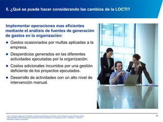234. Aspectos importantes de la Reforma a la Ley de fecha 16/12/2010La autoridad nacional con competencia en materia de ciencia, tecnología, innovación y sus aplicaciones, evaluará y seleccionará los programas y proyectos que califiquen para su financiamiento en las áreas definidas en el Plan Nacional de Desarrollo Económico y Social de la Nación. 